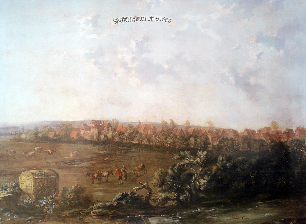 Geschichte Bad Westernkotten – historisches Gemälde